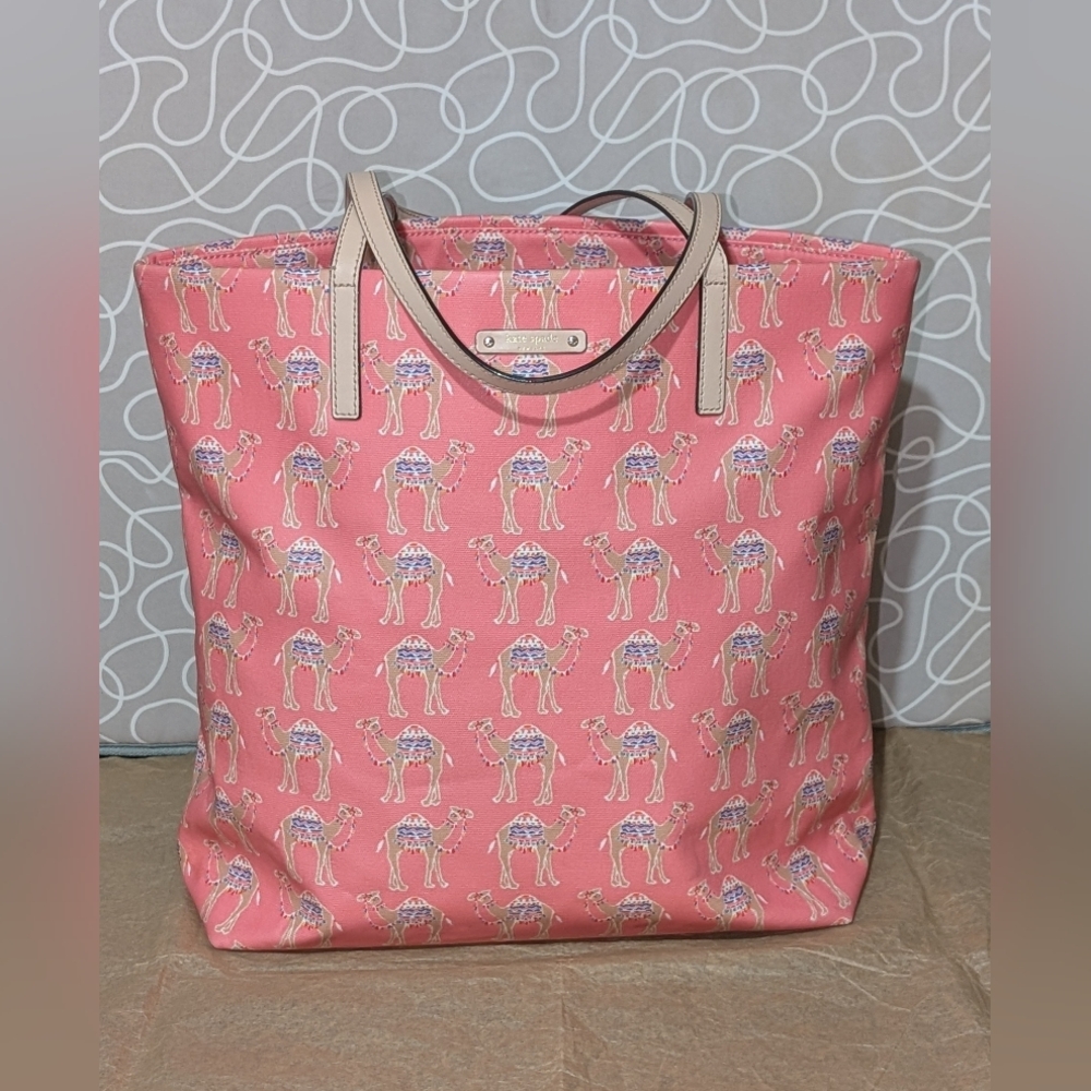 Kate Spade Spice Things Up Bon Shopper Tote EUC